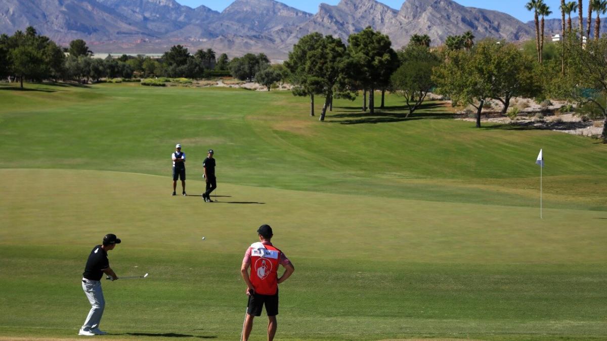 TPC Summerlin is laid out in the shadows of Red Rock Canyon.
